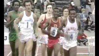 1977 Jubilee Games 800m Men - Alberto Juantarena, Mike Boit, Gary Cook