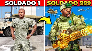 EVOLUI de SOLDADO MAIS FRACO para MAIS FORTE