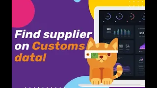 How to find your competitors' supplier through customs data