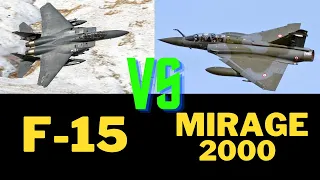 F-15 vs mirage-2000 comparison video