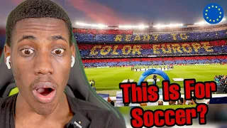 The biggest stadium in Europe || FOREIGN REACTS