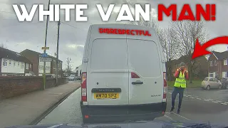 UNBELIEVABLE UK DASH CAMERAS | Van Man Road Rage, Killing Threat, Cuts Off Mustang Driver! #103