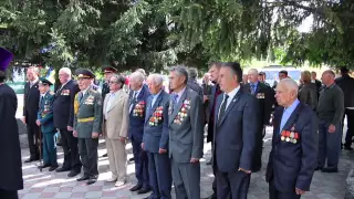 9 Мая 2014год. Возложение венков к памятнику погибшим воинам г.Кодыма.