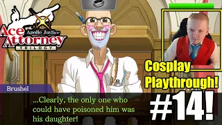 This Creepy Scummy Reporter Is Lying About The Murder - Apollo Ace Attorney Trilogy Part 14