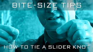 How To Tie A Slider Knot With Alan Scotthorne