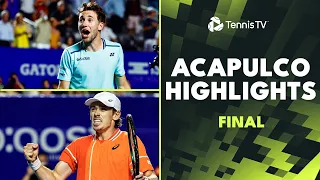 Alex De Minaur vs Casper Ruud For The Title 🏆 | Acapulco 2024 Final Highlights