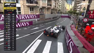Alphatauri trying to crash Yuki Tsunoda at the 2023 Monaco GP