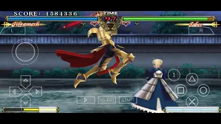 Fate Unlimited Codes -Gilgamesh vs Saber