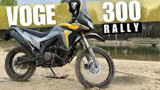 Voge 300 Rally | Smart & Simple off motorcycle | Off-road TEST