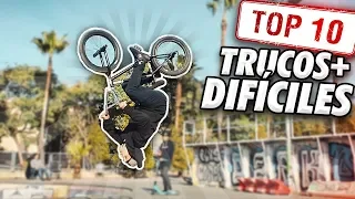 TOP 10 TRUCOS MÁS DIFÍCILES DEL BMX - Así se hacen!