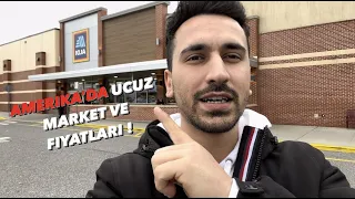 AMERIKA’DA UCUZ MARKET VE FIYATLAR ! ALDI | CHEAP MARKET IN USA !