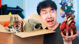 I Bought a MYSTERY BOX From The DARK WEB..