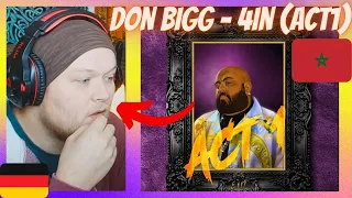 🇲🇦 Don Bigg - 4in (Act 1) Album | GERMAN Reaction | ٤in