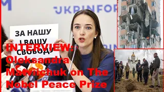 INTERVIEW | Oleksandra Matviichuk on The Nobel Peace Prize and Documenting Russia's War Crimes.