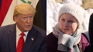 Trump tells teen climate activist Greta Thunberg to 'chill'