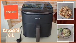 FRITEUSE A AIR COSORI TURBOBLAZE | Capacité 6 L | TESTE ET RECETTES