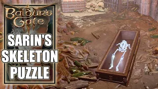 Baldur's Gate 3 – Sarin's Skeleton Puzzle - Where to Find the Head of Sarin