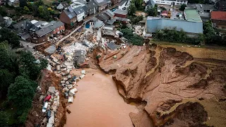 Germany is sinking NOW! Towns Submerged, Highways Closed, Oil Spills Rampant!