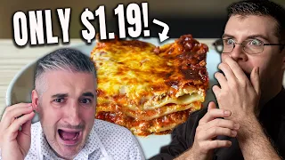 Pro Chef Reacts.. To Vincenzo's Plate REACTING 1 DOLLAR LASAGNA (Joshua Weissman)