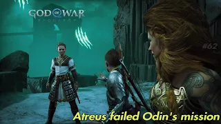 God Of War Ragnarök GOWR PS5 - Atreus failed Odin's mission - Unleashing Hel - 4K 60 FPS Ultra HD