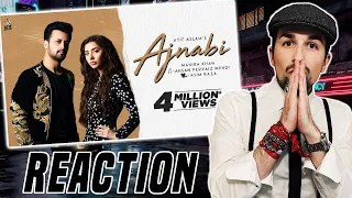 Ajnabi - Official Music Video | Atif Aslam Ft. Mahira Khan |(REACTION!!!)