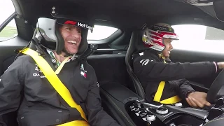 Epic COTA Hot Lap Ride with Lewis Hamilton