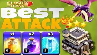 TH9 Zap Dragon Attack+Queen charges Attack Strategy 2023" (Clash Of Clan)