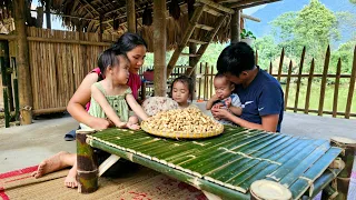 Family Life - Boiled Peanuts are a dish loved by many people, more popular than sold at the market