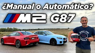 ¿Manual o automático?: La elección definitiva para el BMW M2 G87🏎