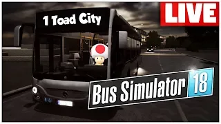 Toad, der neue beste Busfahrer!  - Livestream - Bus Simulator 18 (Pre-Release Version)