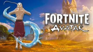 Avatar The Last Airbender Aang (Son) and Korra (Dad) Fortnite Duo!