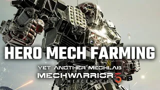 Endgame Hero Mech Farming - Yet Another Mechwarrior 5: Mercenaries Modded Episode 70