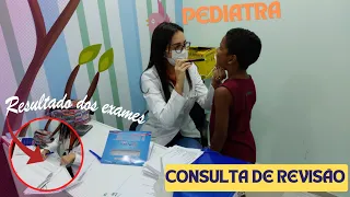 VLOG: LEVEI O JÚLIO NA CONSULTA DE REVISÃO NA PEDIATRA EM PIABETÁ