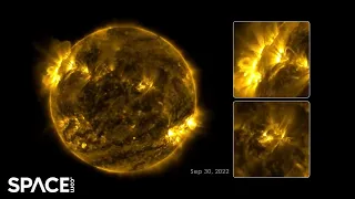 NASA See 133 days of the Sun in 2 minute time lapse