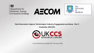 Next Generation Capture Technologies industry engagement workshop part 2 - 20th January 2022