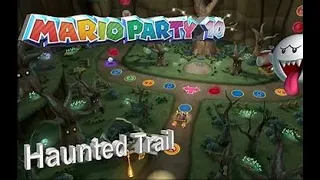 Mario and Luigi play Mario Party 10 (Haunted Trails)