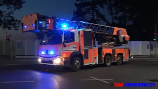 [Großfeuer auf Recyclinghof in Offenbach] Großalarm für die Feuerwehren aus dem Rhein-Main-Gebiet