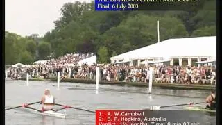 2003  Diamond Challenge Sculls