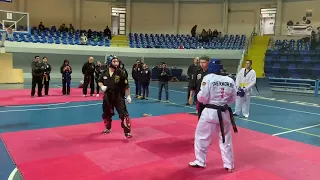 Final, Full Contact vs TaekWondo, Torneo Open Kenpo Karate Mayo 2023