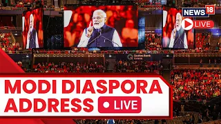 LIVE | PM Modi Addresses Indian Diaspora At Ronald Reagan Center I PM Modi U.S. Visit  | News18 Live