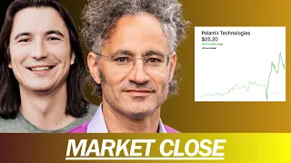 PALANTIR IS NOT STOPPING, VLAD SPEAKS ABOUT ROBINHOOD, BITCOIN CONTINUES IT'S RUN | MARKET CLOSE