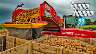 Potato farm inheriting ! Using a ton of potatoes equipment | Farming Simulator 22