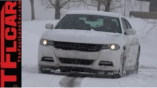 2015 Dodge Charger SXT Snowy AWD TFL4K Review: The Winter Warrior