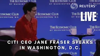 LIVE: Citigroup CEO Jane Fraser speaks in Washington