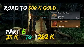 New World - Road To 500 K Gold Part 6: Infused leather