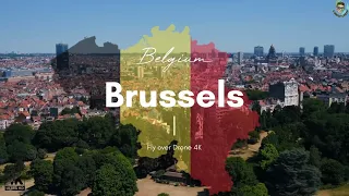 Brussels, Belgium 🇧🇪 | Aerial 4K Drone Footage #brussel #aerial #drone