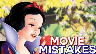 DISNEY SNOW WHITE MOVIE MISTAKES You Didn't Notice |  Snow White Goofs