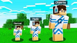 MINECRAFT... MAS A CADA 1 MINUTO EU FICO MAIOR!