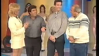 Totalmente. La Tota con Diego, José María y Toti. Año 1999.