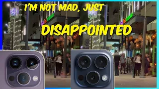 iPhone 15 Pro vs. iPhone 14 Pro Max Camera Comparison #iphonecomparison